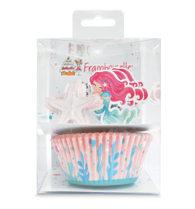 copy of Set déco 24 caissettes + 24 cake toppers Licorne