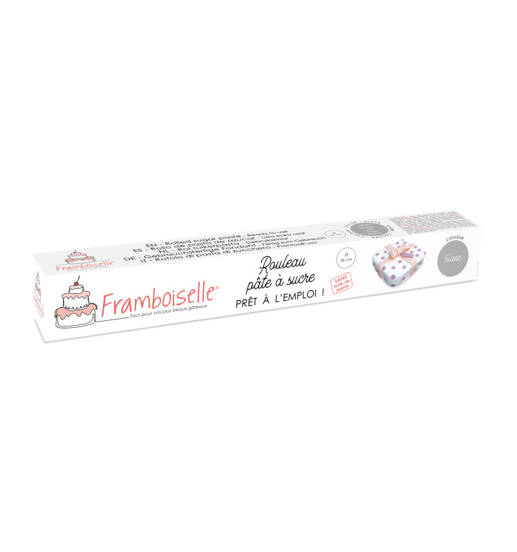 Kit de pâte à sucre France - bleu-blanc-rouge - 450 g