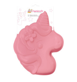 Moule silicone tête de licorne FRA9895