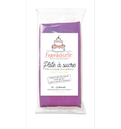 Sachet pâte à sucre violet 250g FRA8893