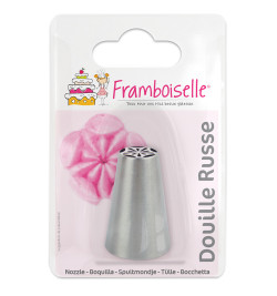 Douille russe pivoine en inox FRA9052