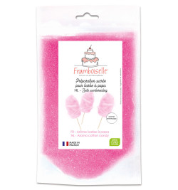 Préparation sucrée rose arôme barbe à papa 160g réf.FRA8888