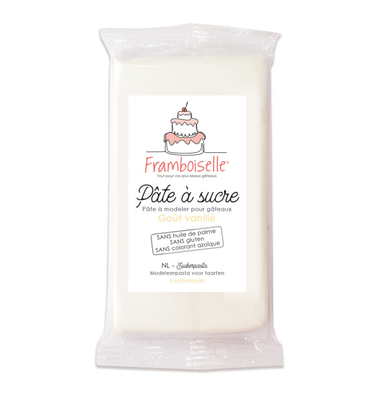 Sachet pâte à sucre blanche 500g