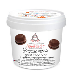 Pot mix glaçage miroir chocolaté 220g FRA9093