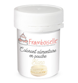 Colorant artificiel en poudre blanc 5g FRA9009