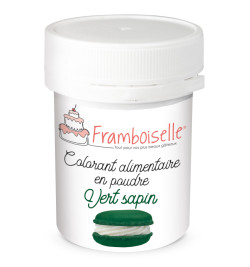 2 colorants alimentaires vert-rose poudré + Stylo glaçage noir