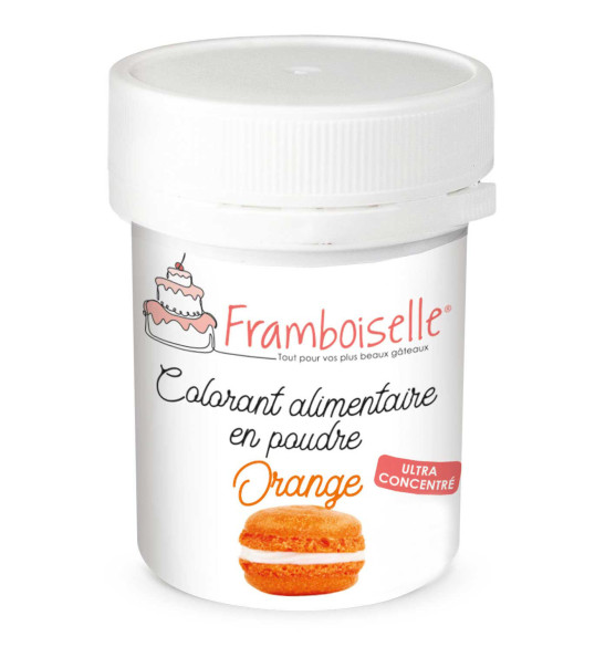 Colorant en poudre artificiel orange 5g