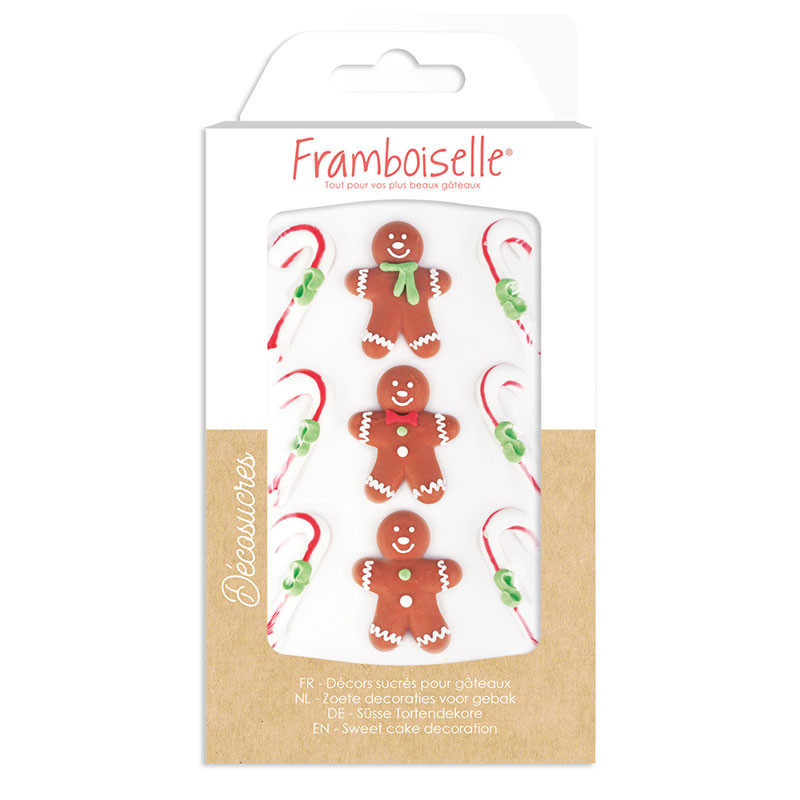 Décosucres Pain d'épices - Framboiselle