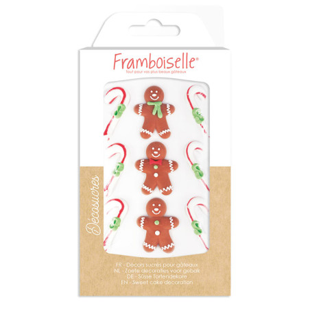 Décosucres Pain d'épices - Framboiselle