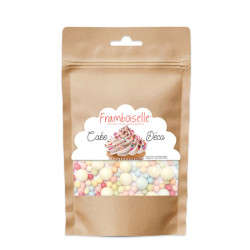 copy of Pot décors sucrés étoiles dorées 55g