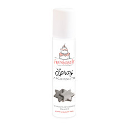 Spray colorant argent - Framboiselle