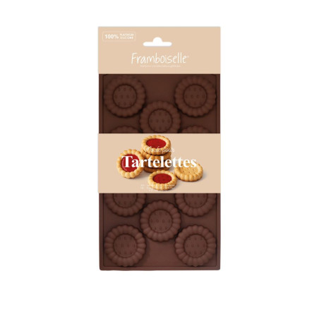 Moule silicone biscuits tartelettes x11