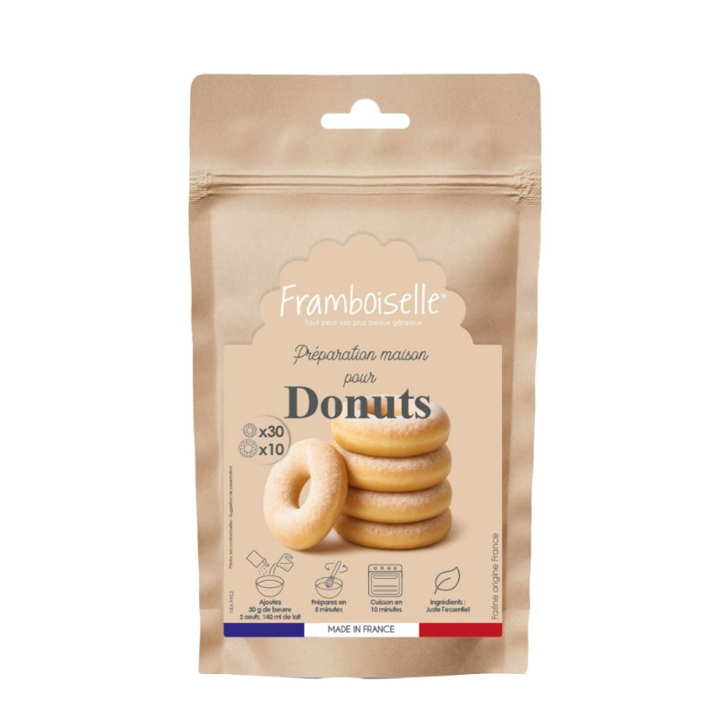 Préparation en poudre pour Donuts Framboiselle®