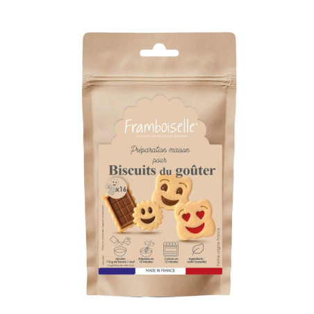 Préparation en poudre pour biscuits du goûter
