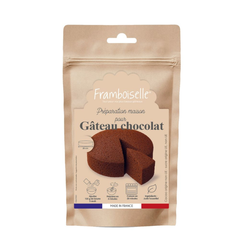 Préparation Gâteau au chocolat Framboiselle®