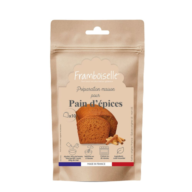Préparation Pain d'épices Framboiselle®