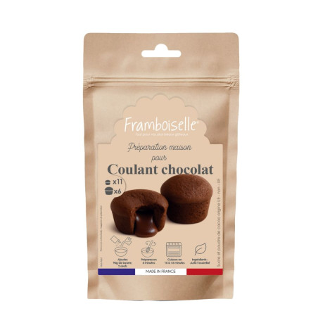 Préparation Coulant au chocolat Framboiselle®
