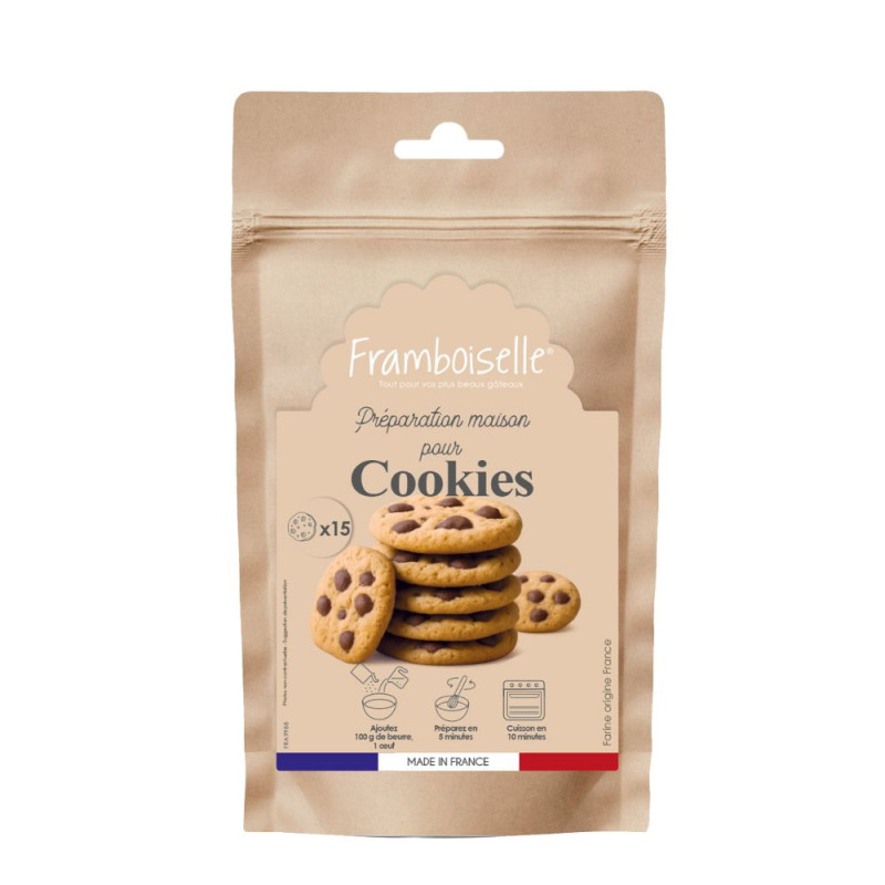 Préparation Cookies aux pépites de chocolat