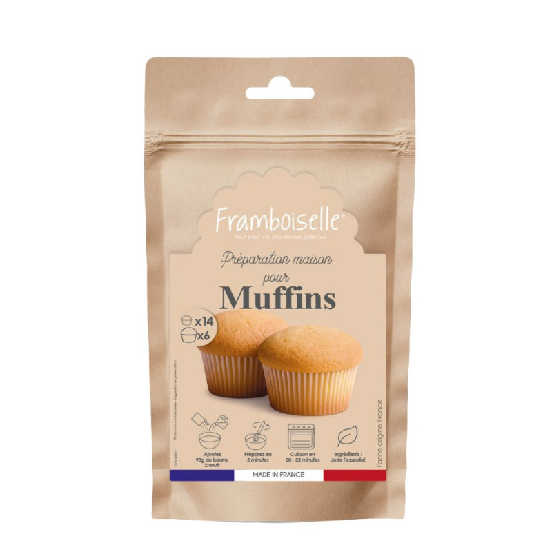 Préparation en poudre pour Muffins nature