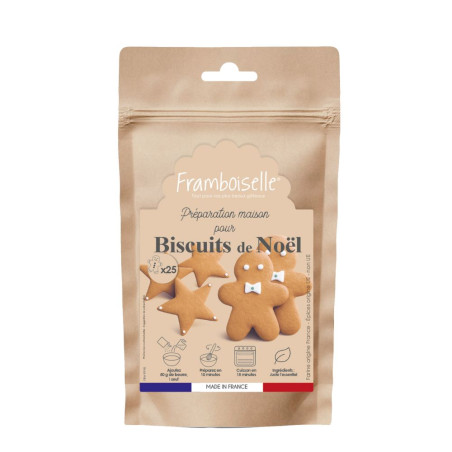 Préparation pour "Biscuits de Noël" Framboiselle®