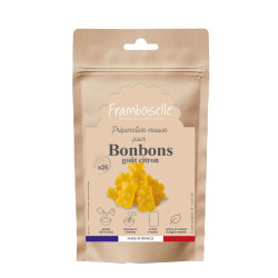Préparation en poudre pour Bonbons citron