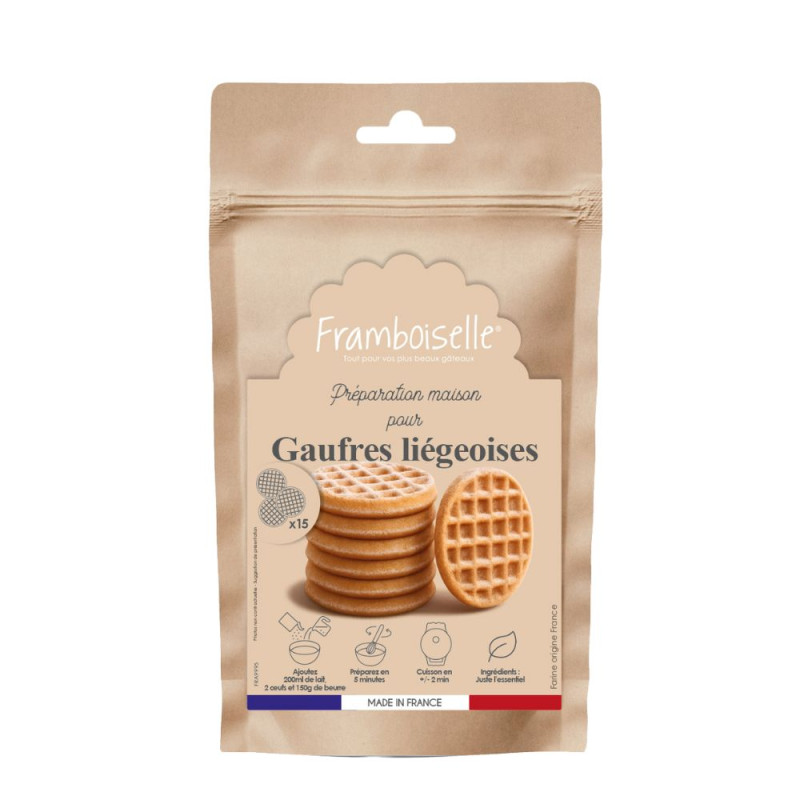 Préparation pour Gaufres liégeoises