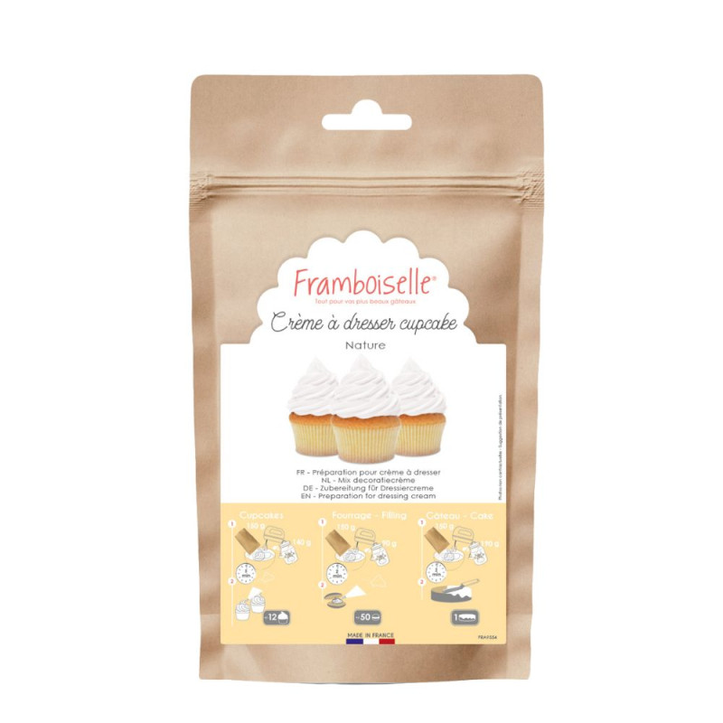 Préparation en poudre pour crème à dresser nature