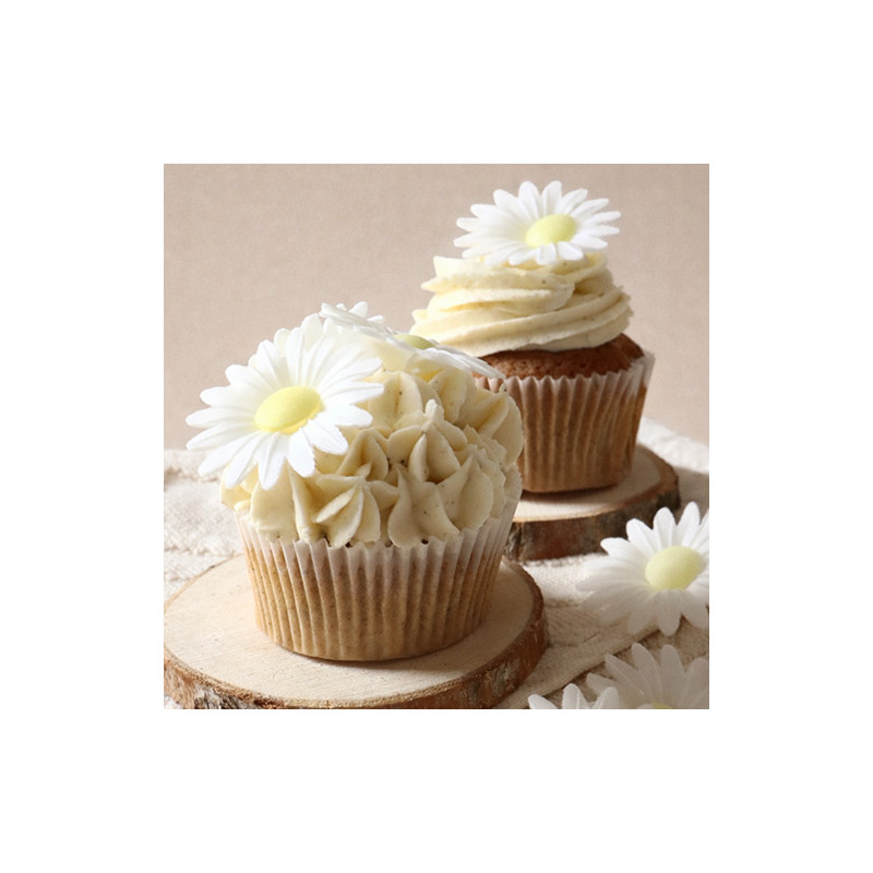 Fleurs en azyme pour décoration