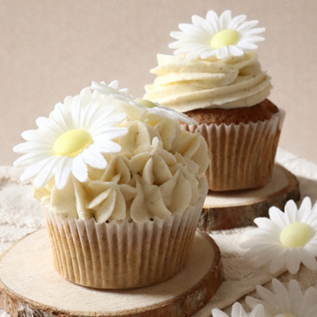 Fleurs en azyme pour décoration