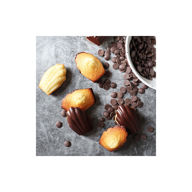 Moule en silicone madeleines