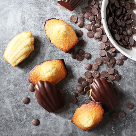 Moule en silicone madeleines