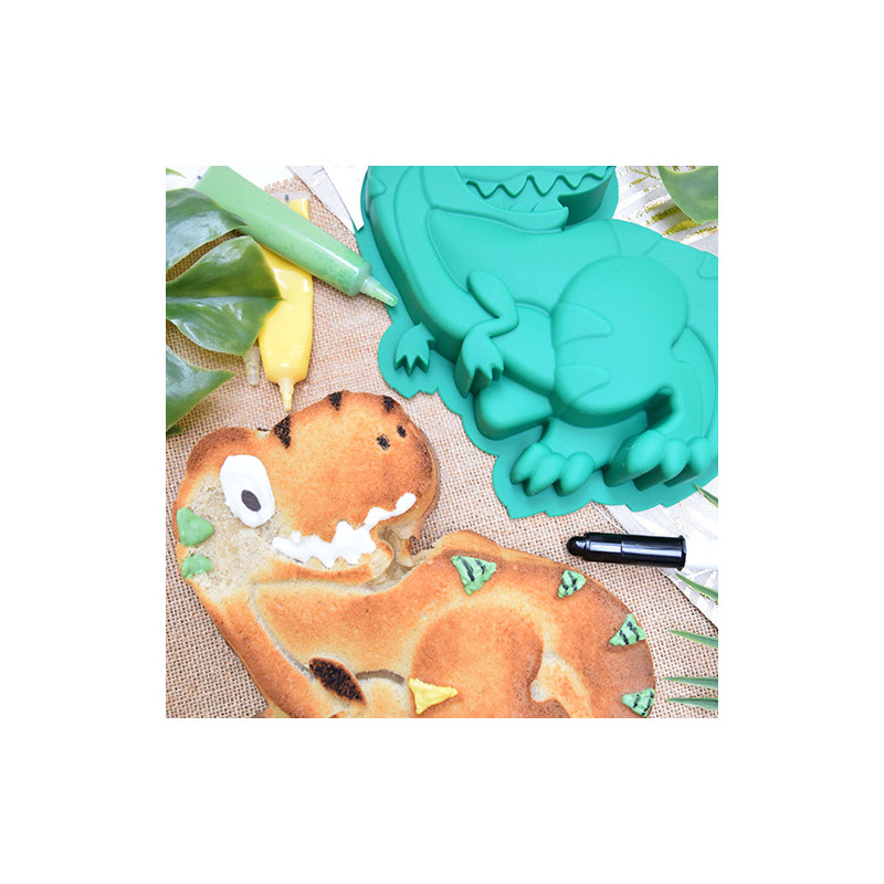 Gâteau dinosaure facile