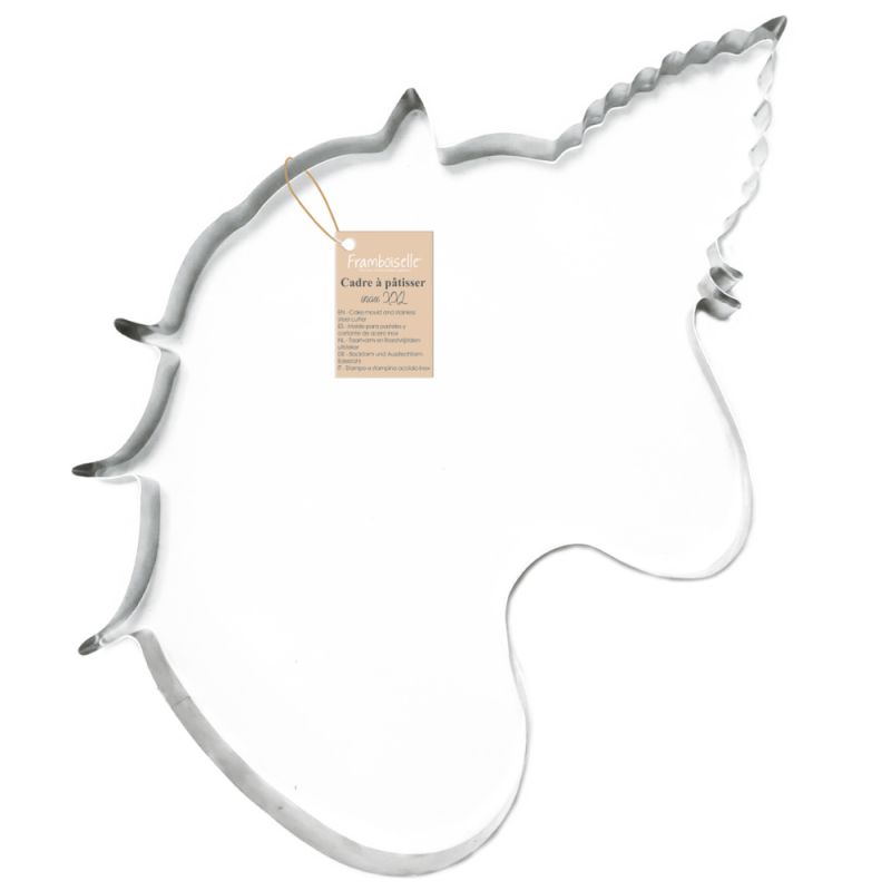 Cadre à pâtissier inox Licorne