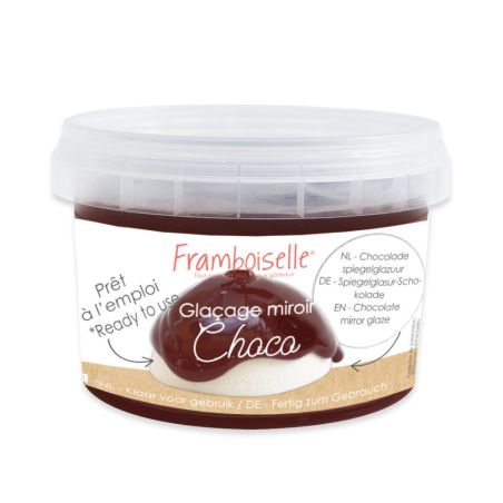 Glaçage miroir prêt à l'emploi chocolat