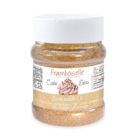 Sucre pailleté or
