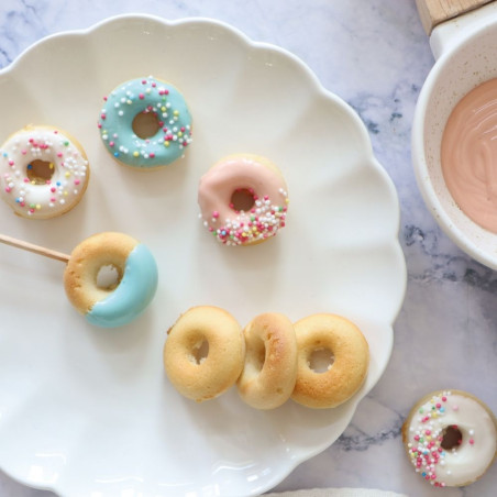 Glaçage bleu en squeezer pour Drip Cake - Framboiselle®