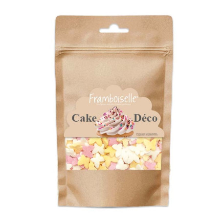 Décors sucrés à parsemer en forme de papillons