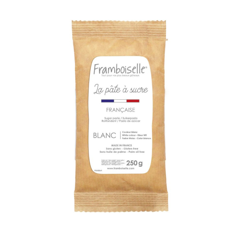 Sachet pâte à sucre Blanc 250g
