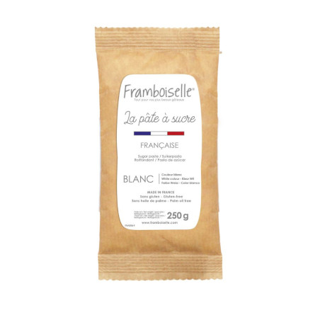 Sachet pâte à sucre Blanc 250g