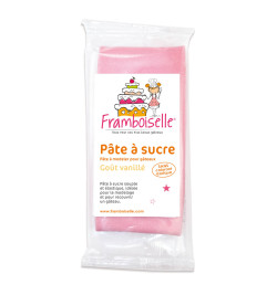 Sachet pâte à sucre rose 250 g