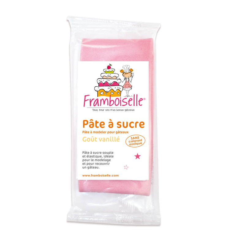 Pate A Sucre Rose Cl 250G