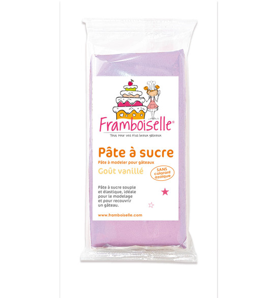 Sachet pâte à sucre parme 250 g Sachet pâte à sucre parme 250 g