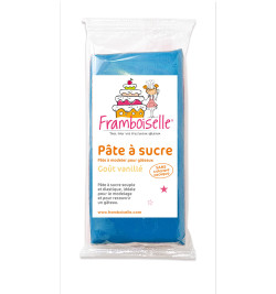 Sachet pâte à sucre bleu 250 g