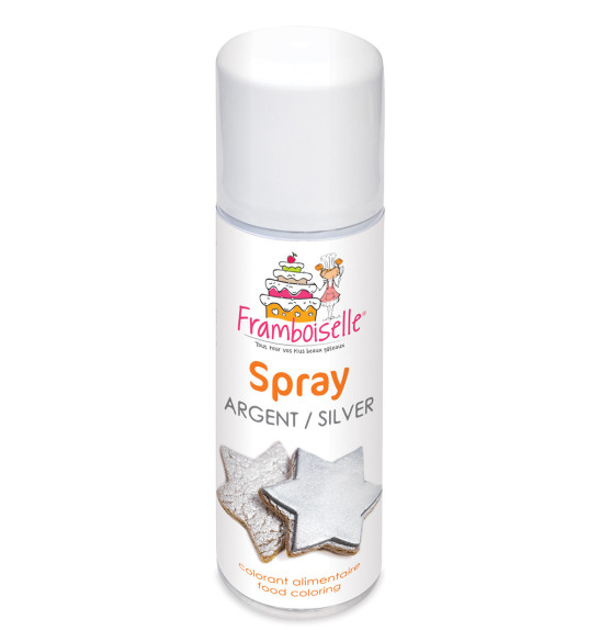 Spray colorant argent 50 ml Spray colorant argent 50 ml