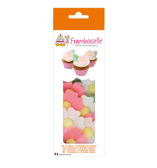 8 églantines + 8 feuilles azymes 8 églantines + 8 feuilles azymes