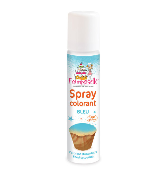 Spray colorant bleu 75 ml Spray colorant bleu 75 ml