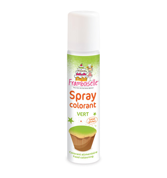 Spray colorant vert 75 ml Spray colorant vert 75 ml