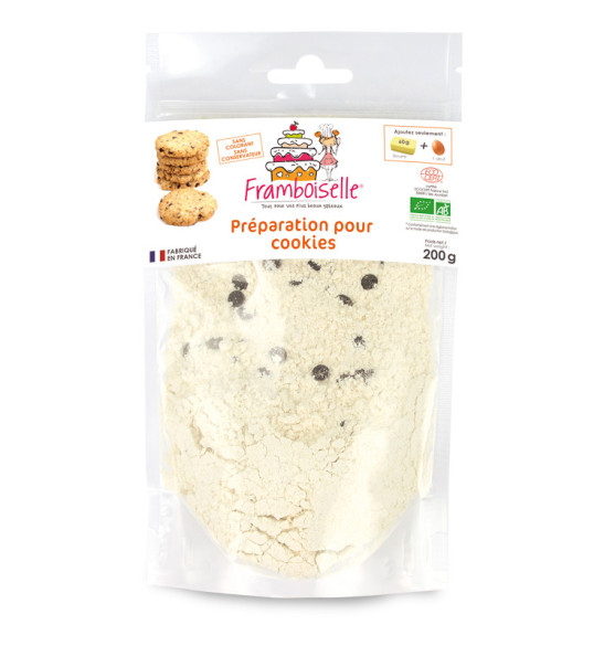 Préparation BIO cookies 200 gr Préparation BIO cookies 200 gr