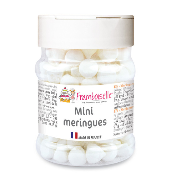 Minis meringues blanches 40g Minis meringues blanches 40g