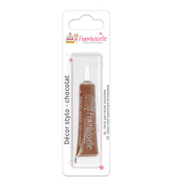 Décor stylo goût chocolat 23g
